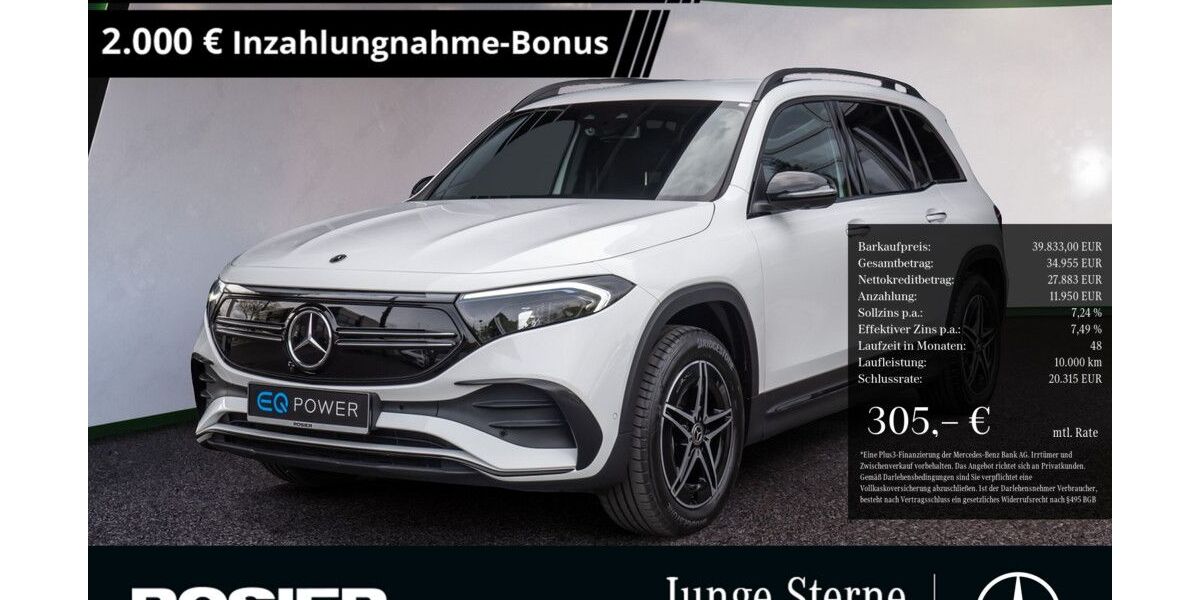 Mercedes-Benz EQB 3.980 km 39.833 &euro; Paderborn 33100
