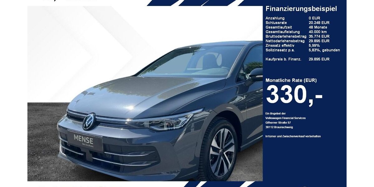 VW Golf 9.000 km 29.895 &euro; Gütersloh 33334
