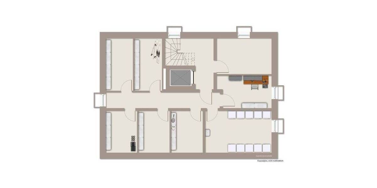 Etagenwohnung Paderborn Kernstadt - 2 Zimmer, 44 m&sup2;, 235.000&euro; | Angebot:25779378