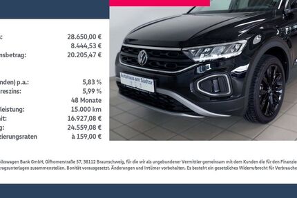 VW T-Roc 12.500 km 27.980 &euro; Rietberg 33397