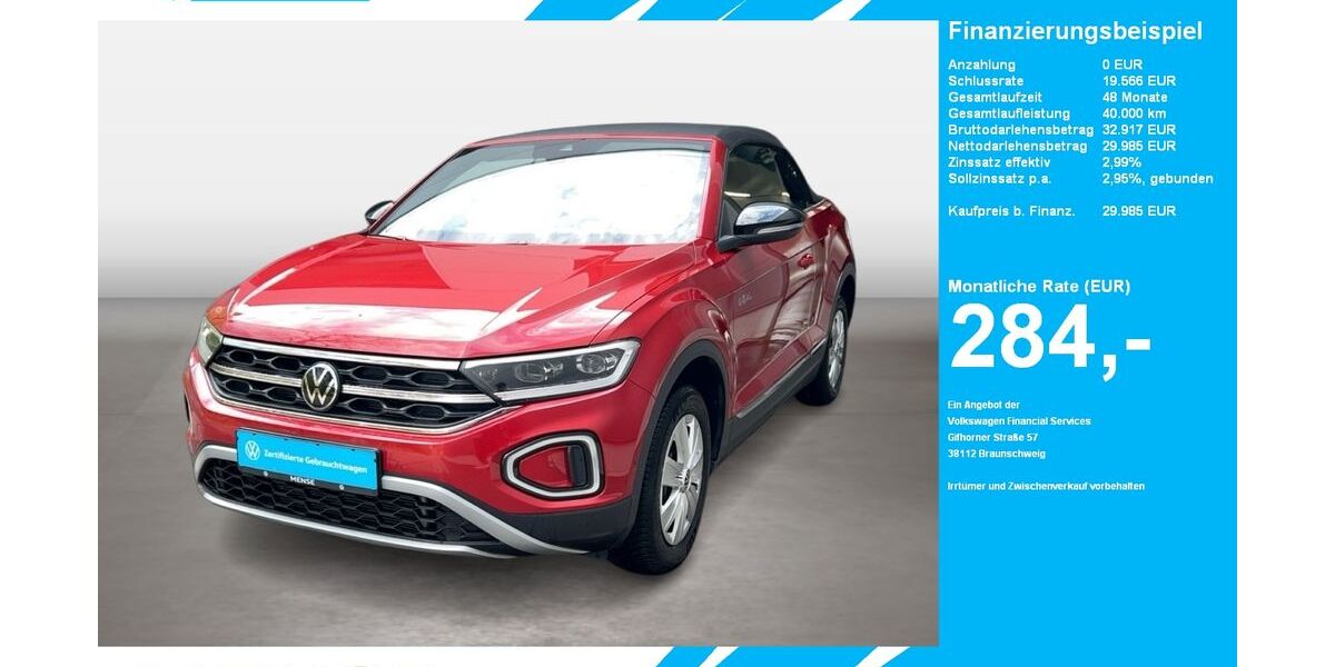 VW T-Roc 24.461 km 29.985 &euro; Gütersloh 33334