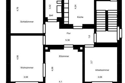 Wohnung Paderborn Univiertel - 4 Zimmer, 95 m&sup2;, 895&euro; | Angebot:26045450