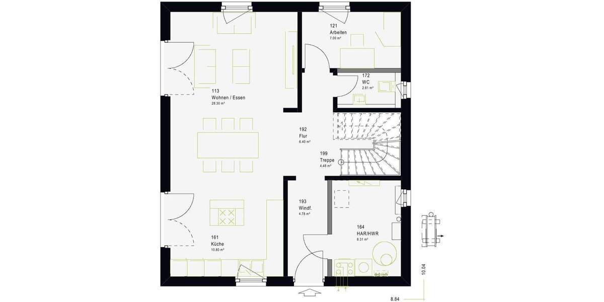 Einfamilienhaus Paderborn Kernstadt - 5 Zimmer, 130 m&sup2;, 505.000&euro; | Angebot:25683505