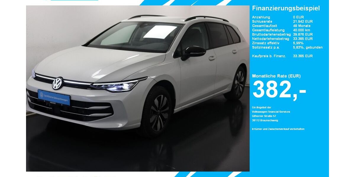 VW Golf 1.500 km 33.385 &euro; Gütersloh 33334