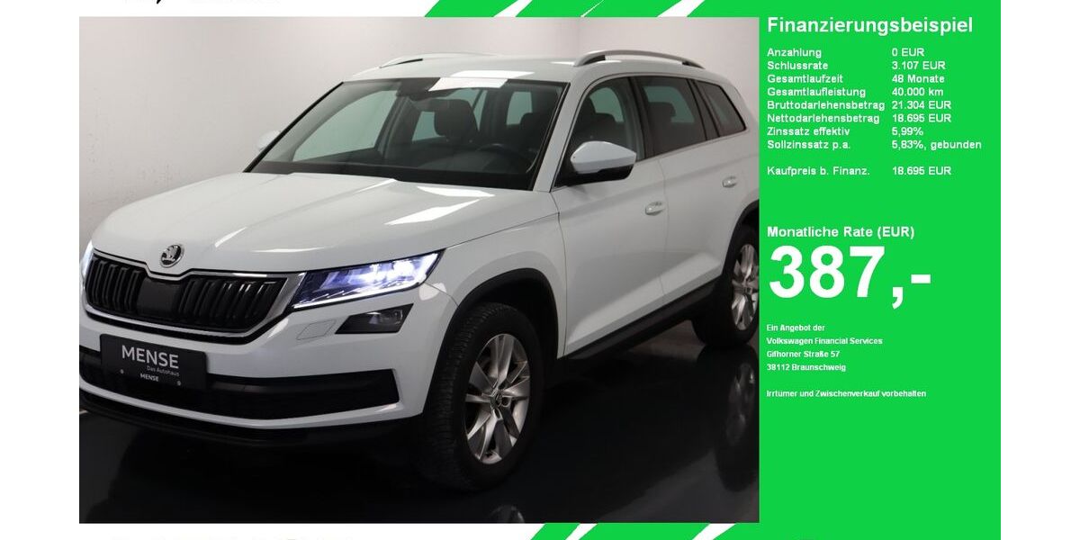Skoda Kodiaq 128.000 km 18.695 &euro; Oelde (Stromberg) 59302