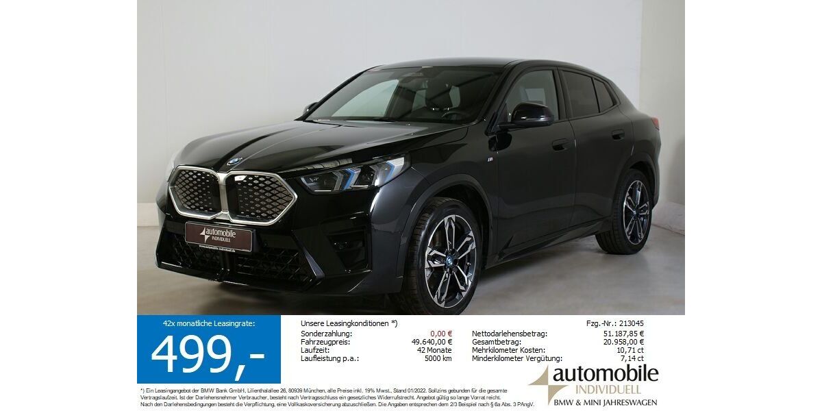 BMW iX2 11.850 km 49.640 &euro; Paderborn 33100