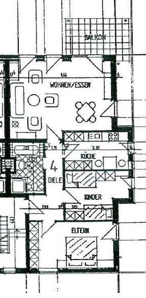 Etagenwohnung Rheda-Wiedenbrück Wiedenbrück - 3 Zimmer, 85 m&sup2;, 900&euro; | Angebot:26674374