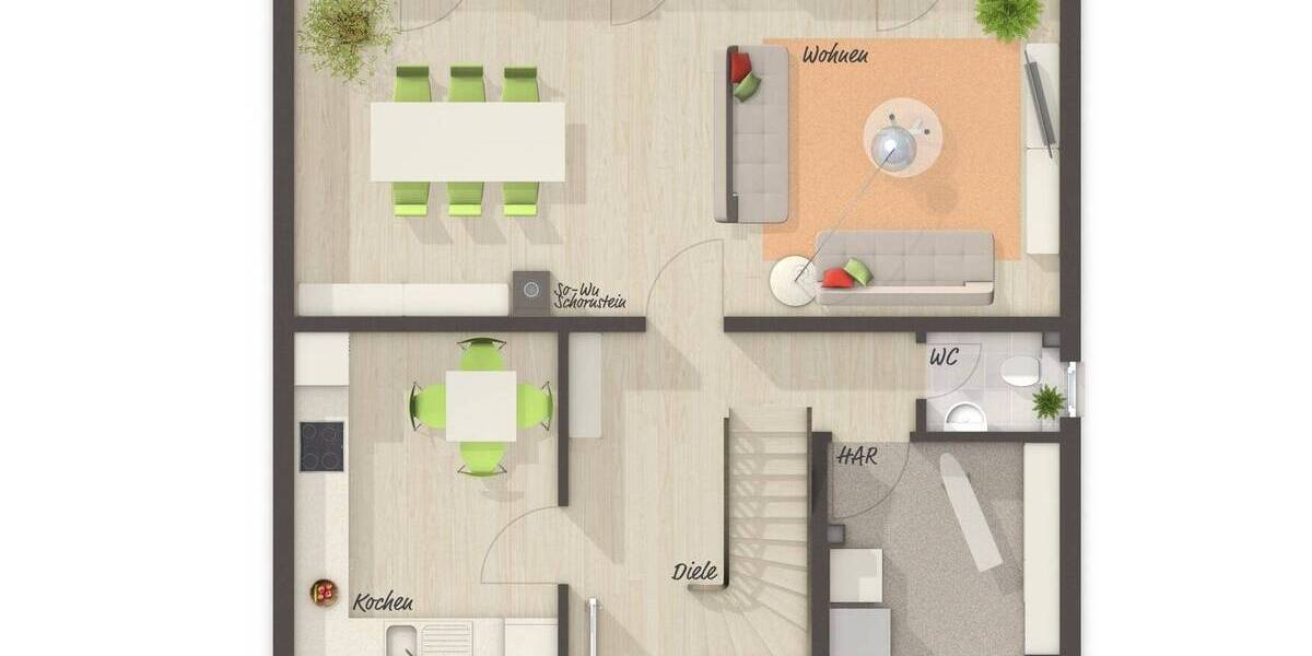 Einfamilienhaus Erwitte Horn-Millinghausen - 4 Zimmer, 110 m&sup2;, 335.690&euro; | Angebot:25798888