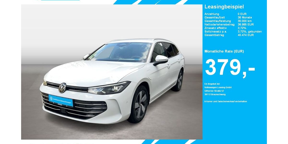 VW Passat Variant 16.581 km 36.985 &euro; Gütersloh 33334