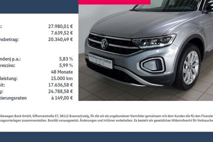 VW T-Roc 28.500 km 26.980 &euro; Rietberg 33397