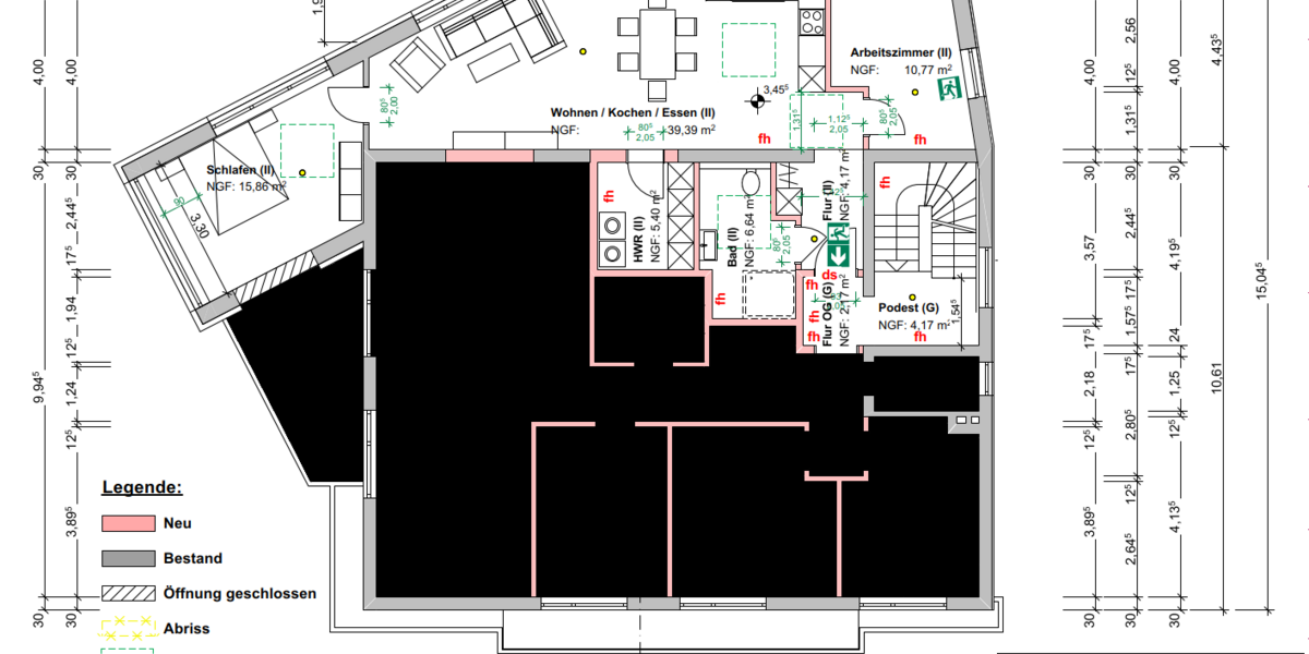 Etagenwohnung Büren - 3 Zimmer, 82 m&sup2;, 189.000&euro; | Angebot:24148660