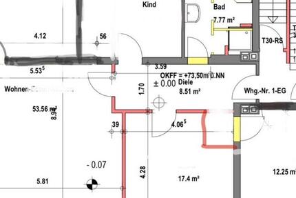 Wohnung Rheda-Wiedenbrück Wiedenbrück - 4 Zimmer, 130 m&sup2;, 1.320&euro; | Angebot:26536658