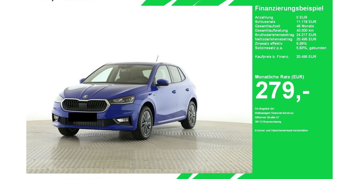 Skoda Fabia 9.000 km 20.495 &euro; Oelde (Stromberg) 59302