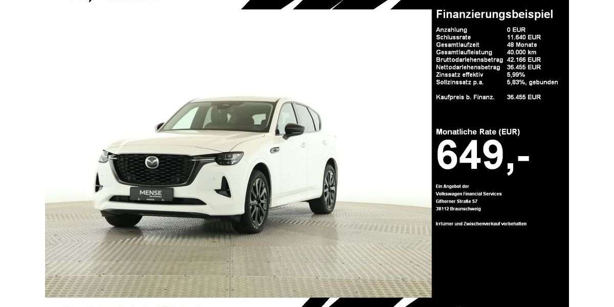 Mazda CX-60 42.240 km 36.455 &euro; Oelde (Stromberg) 59302