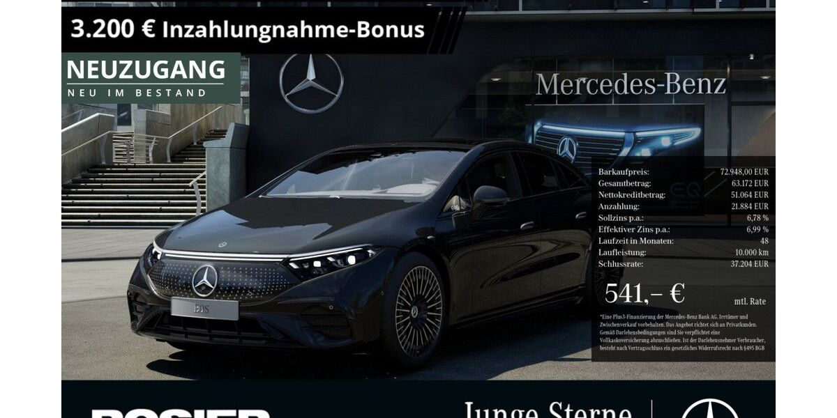 Mercedes-Benz EQS 32.210 km 72.948 &euro; Paderborn 33100