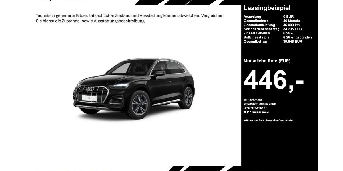 Audi Q5 92.640 km 34.295 &euro; Oelde (Stromberg) 59302