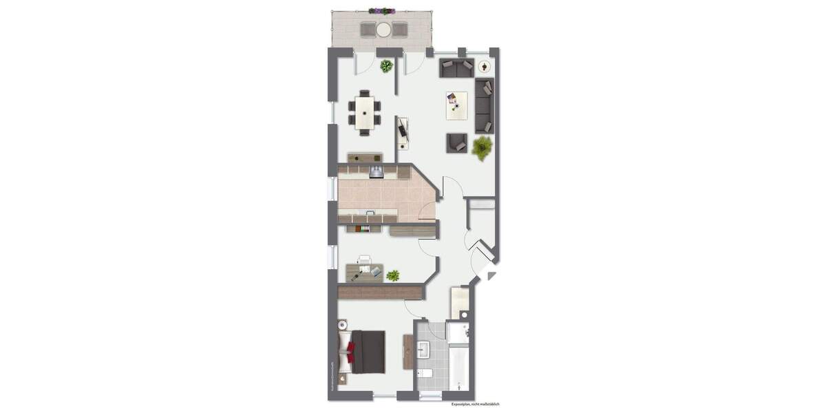 Etagenwohnung Paderborn Kernstadt - 4 Zimmer, 85 m&sup2;, 279.000&euro; | Angebot:25729200