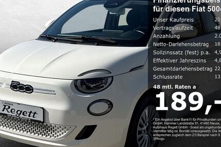 Fiat 500e 9.566 km 20.990 &euro; Soest 59494