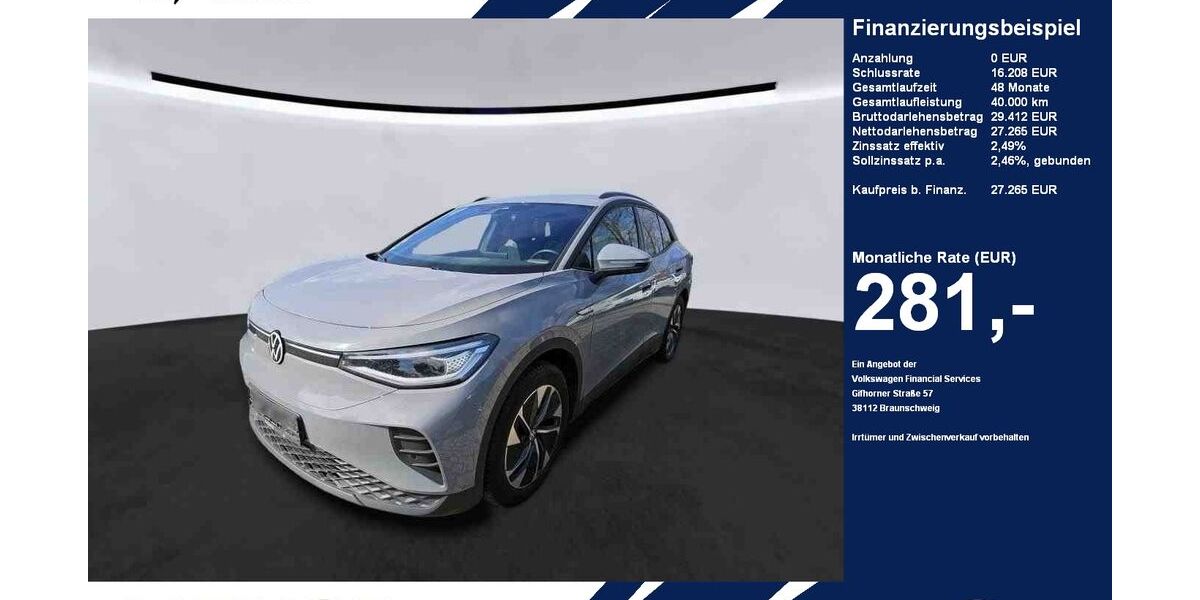 VW ID.4 62.645 km 27.265 &euro; Gütersloh 33334