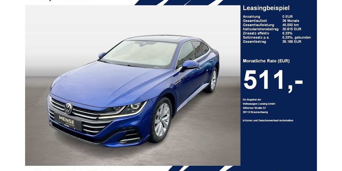 VW Arteon 44.949 km 30.815 &euro; Gütersloh 33334