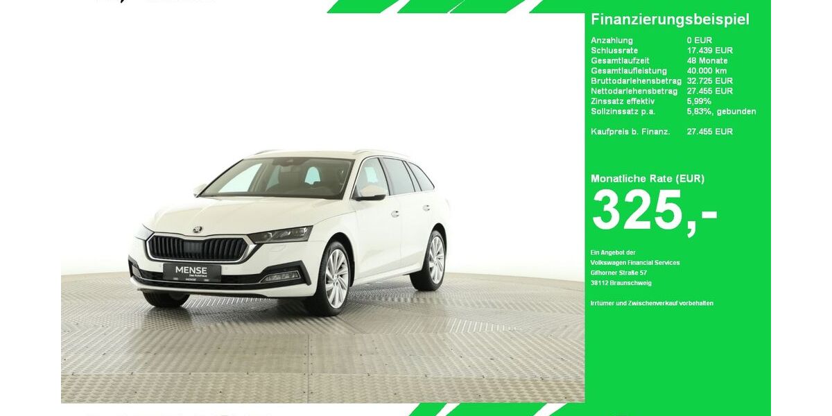 Skoda Octavia 35.622 km 27.455 &euro; Oelde (Stromberg) 59302