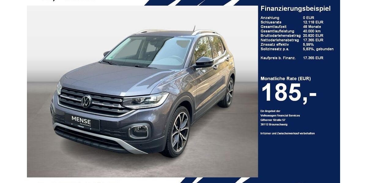 VW T-Cross 84.440 km 17.365 &euro; Gütersloh 33334