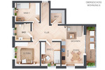 Etagenwohnung Geseke - 4 Zimmer, 94 m&sup2;, 1.195&euro; | Angebot:26462498