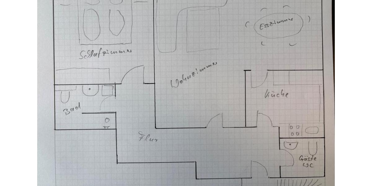 Dachgeschoßwohnung Delbrück - 2.5 Zimmer, 80 m&sup2;, 640&euro; | Angebot:26048076
