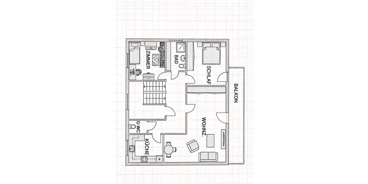 Etagenwohnung Herzebrock-Clarholz Clarholz - 3 Zimmer, 90 m&sup2;, 800&euro; | Angebot:25943431