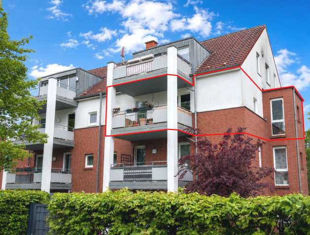Etagenwohnung Gütersloh - 3 Zimmer, 83 m&sup2;, 229.000&euro; | Angebot:26738922