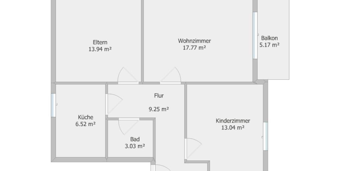Etagenwohnung Erwitte - 3 Zimmer, 67 m&sup2;, 700&euro; | Angebot:26517456