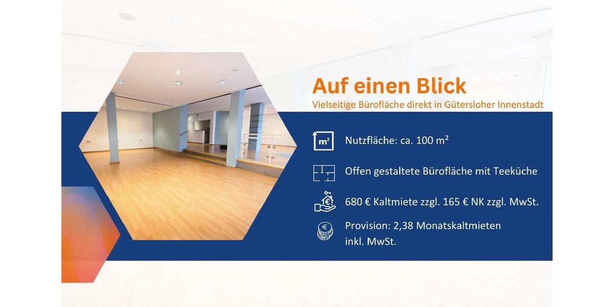 Gewerbeobjekt Gütersloh - 680&euro; | Angebot:25856343