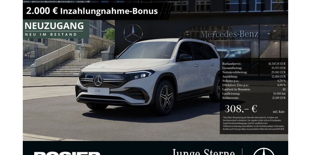 Mercedes-Benz EQB 3.980 km 41.547 &euro; Paderborn 33100