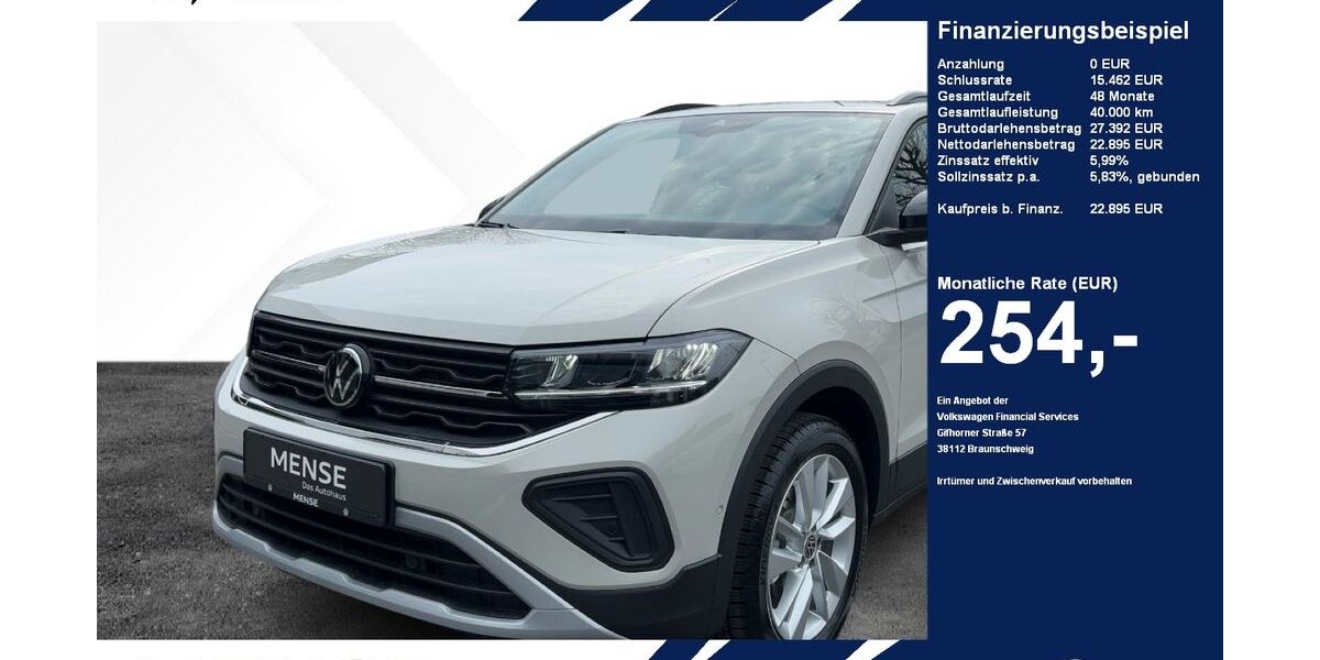 VW T-Cross 9.500 km 22.895 &euro; Gütersloh 33334