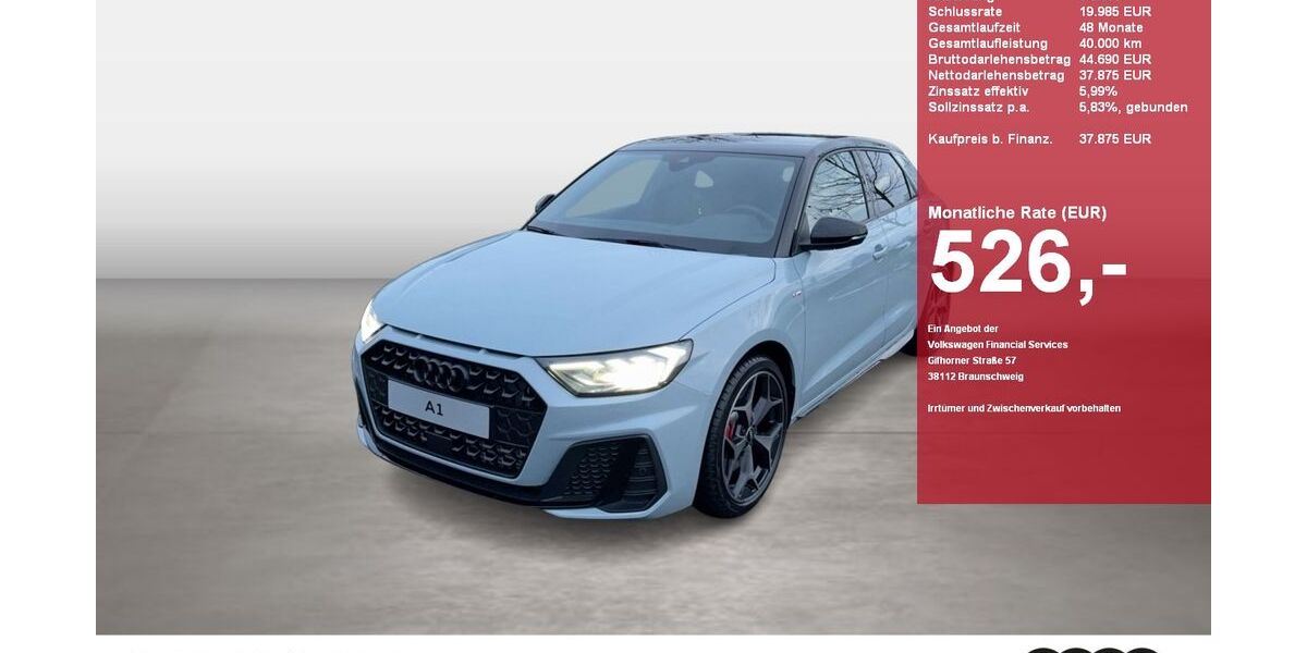 Audi A1 1.900 km 37.875 &euro; Gütersloh 33330