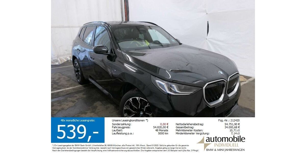BMW X3 25.600 km 54.820 &euro; Paderborn 33100