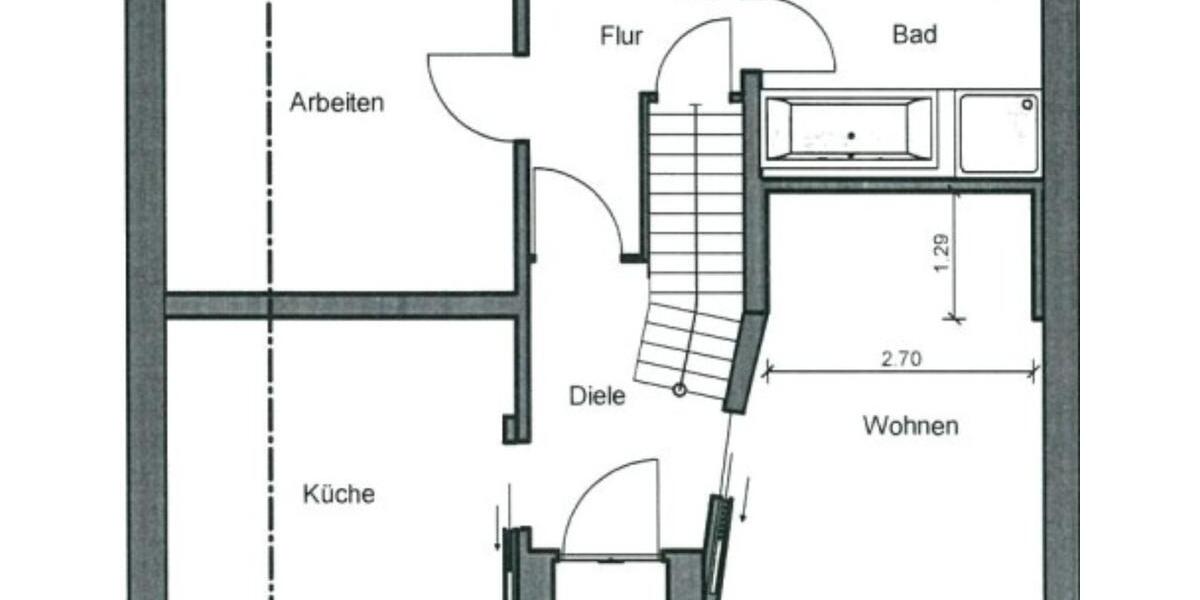 Einfamilienhaus Beckum - 5 Zimmer, 140 m&sup2;, 1.260&euro; | Angebot:25975943