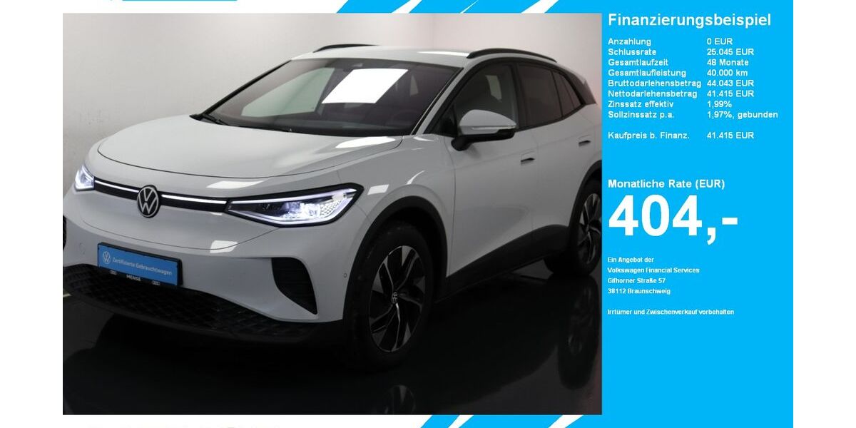 VW ID.4 15.617 km 41.415 &euro; Gütersloh 33334