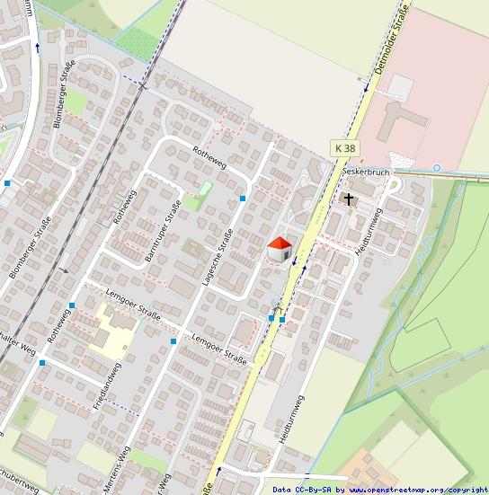 Etagenwohnung Paderborn - 1 Zimmer, 35 m&sup2;, 445&euro; | Angebot:26630939