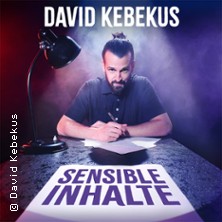 David Kebekus 16.10.2026 Kleine Bühne Paderborn im Deelenhaus