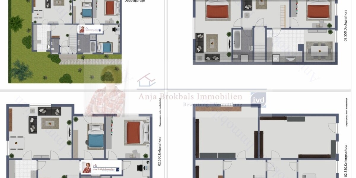 33330 Gütersloh: Großes Haus für 1-2 FamilienGenerationen - provisionsfrei für Käufer - Zweifamilienhaus Gütersloh | Angebot:18157426