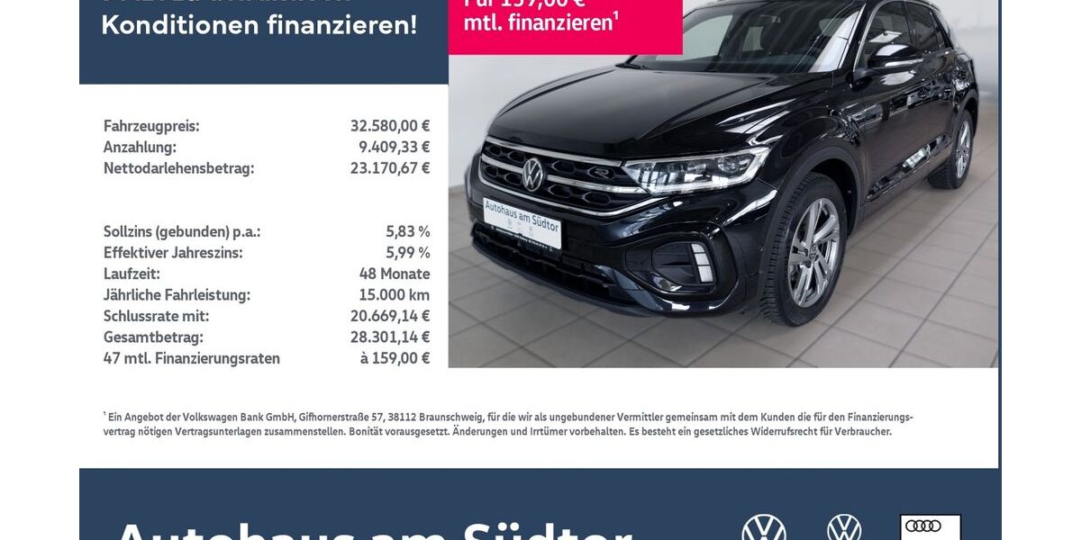 VW T-Roc 8.458 km 32.580 &euro; Rietberg 33397