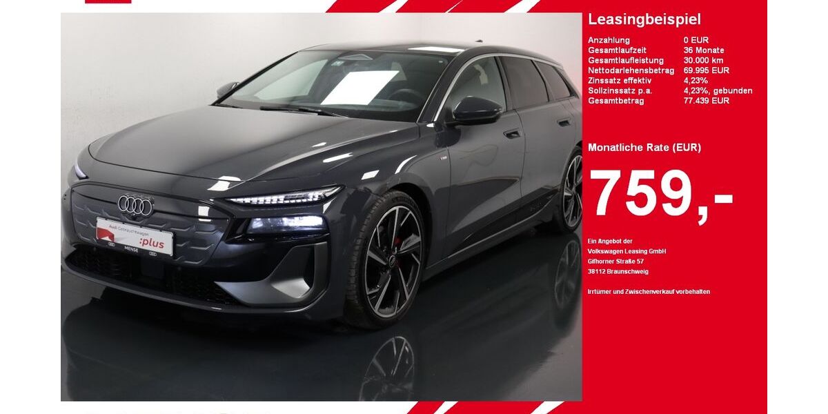 Audi A6 e-tron 11.586 km 69.995 &euro; Gütersloh 33334