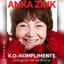 Anka Zink - K.O. Komplimente 21.10.2026 Stadthalle Rheda-Wiedenbrück
