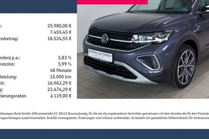 VW T-Cross 26.000 km 25.980 &euro; Rietberg 33397