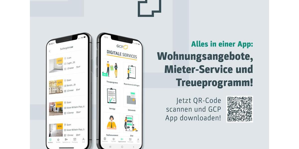 Erdgeschoßwohnung Beckum - 2 Zimmer, 51 m&sup2;, 460&euro; | Angebot:26648408