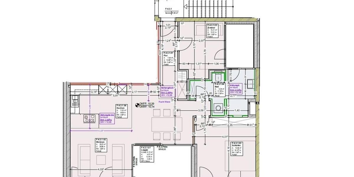 Etagenwohnung Gütersloh - 3 Zimmer, 87 m&sup2;, 1.030&euro; | Angebot:25903359