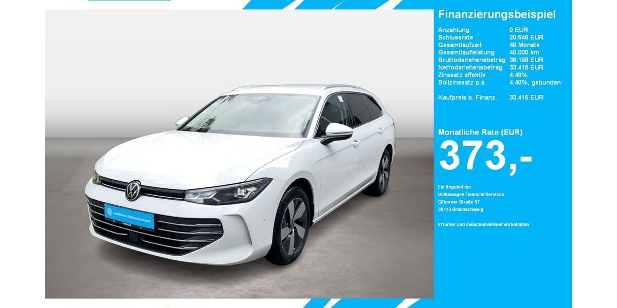 VW Passat Variant 23.281 km 33.415 &euro; Gütersloh 33334