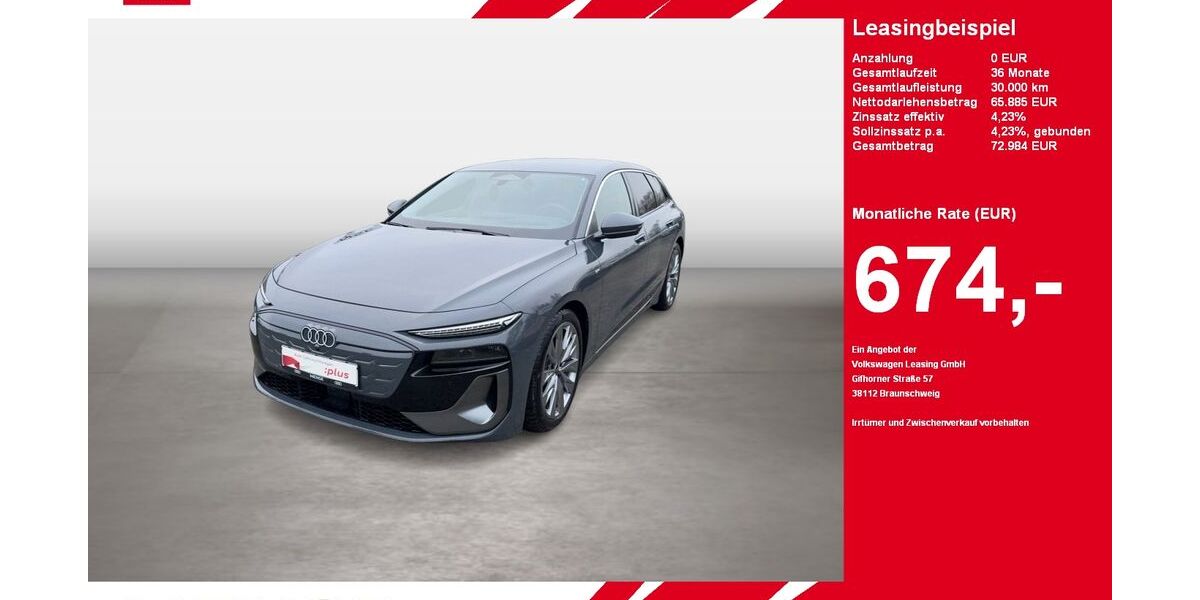 Audi A6 e-tron 3.594 km 65.885 &euro; Gütersloh 33334