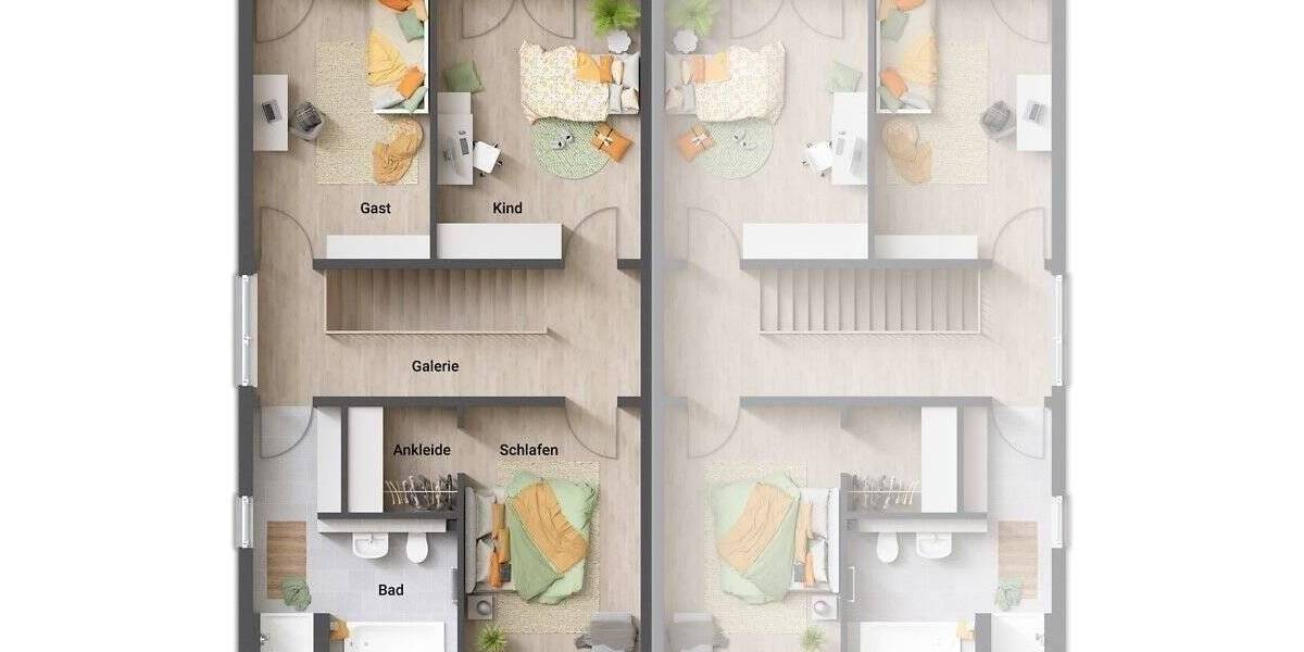 Doppelhaushälfte Oelde - 4 Zimmer, 142 m&sup2;, 294.990&euro; | Angebot:25681245